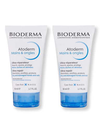 Bioderma Bioderma Atoderm Hand & Nail Cream 2 Ct 1.7 fl oz Hand Creams & Lotions 