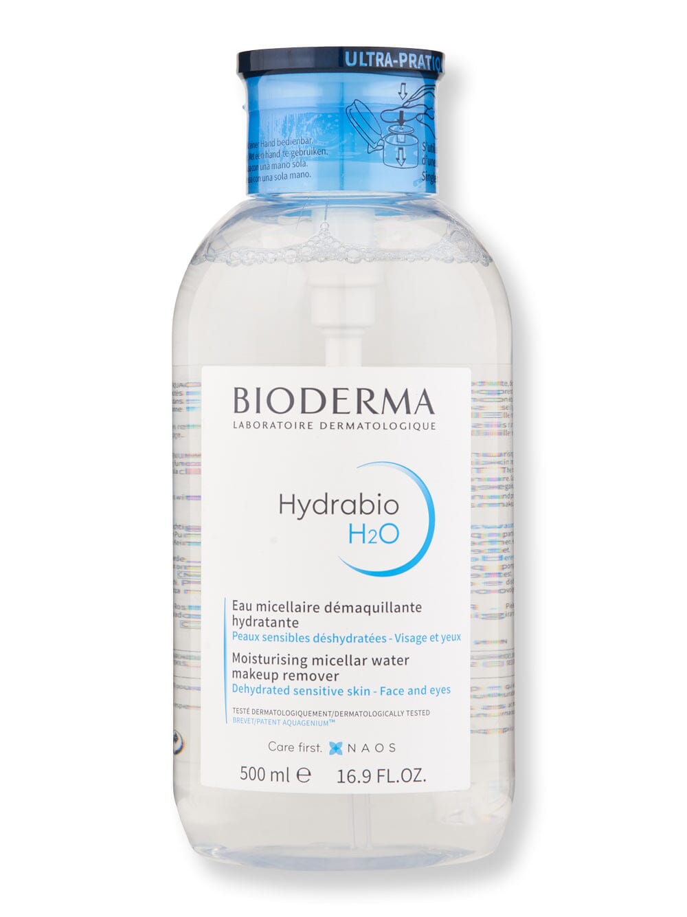 Bioderma Bioderma Hydrabio H2O 16.9 fl oz with Pump Face Cleansers 