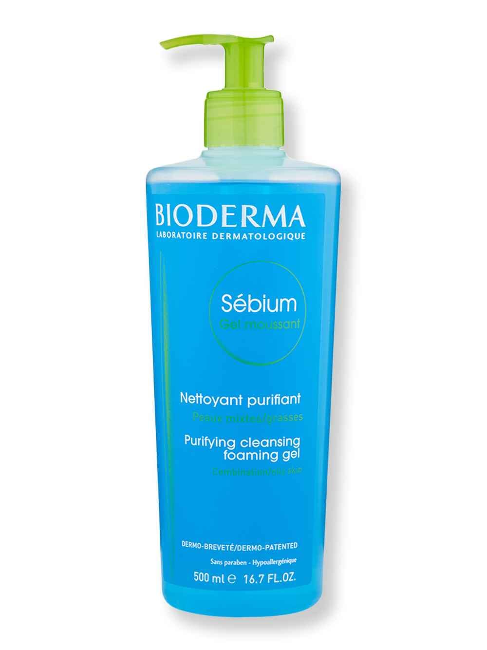 Bioderma Bioderma Sebium Foaming Gel with Pump 16.9 fl oz 500 ml Face Cleansers 