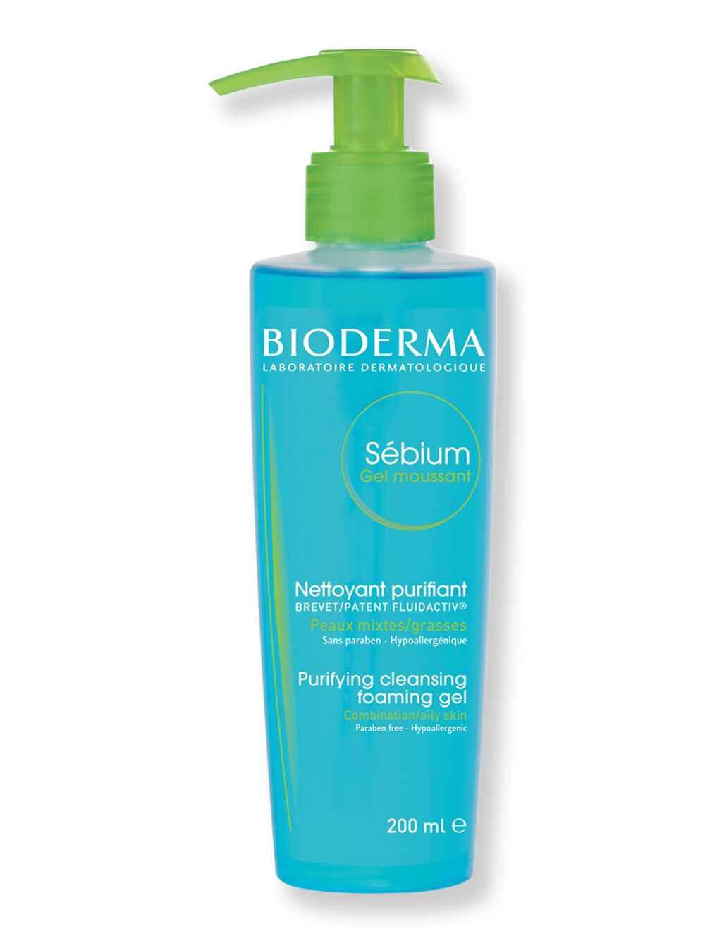 Bioderma Bioderma Sebium Foaming Gel with Pump 6.7 fl oz 200 ml Face Cleansers 