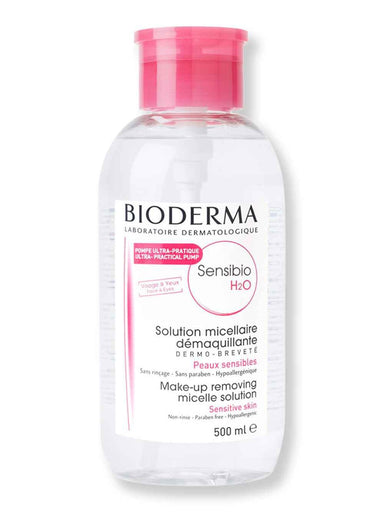 Bioderma Bioderma Sensibio H2O 16.7 fl oz with Pump Face Cleansers 