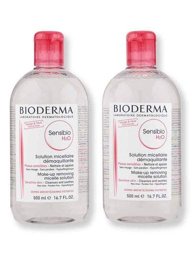 Bioderma Bioderma Sensibio H2O 2 Ct 16.9 fl oz Face Cleansers 