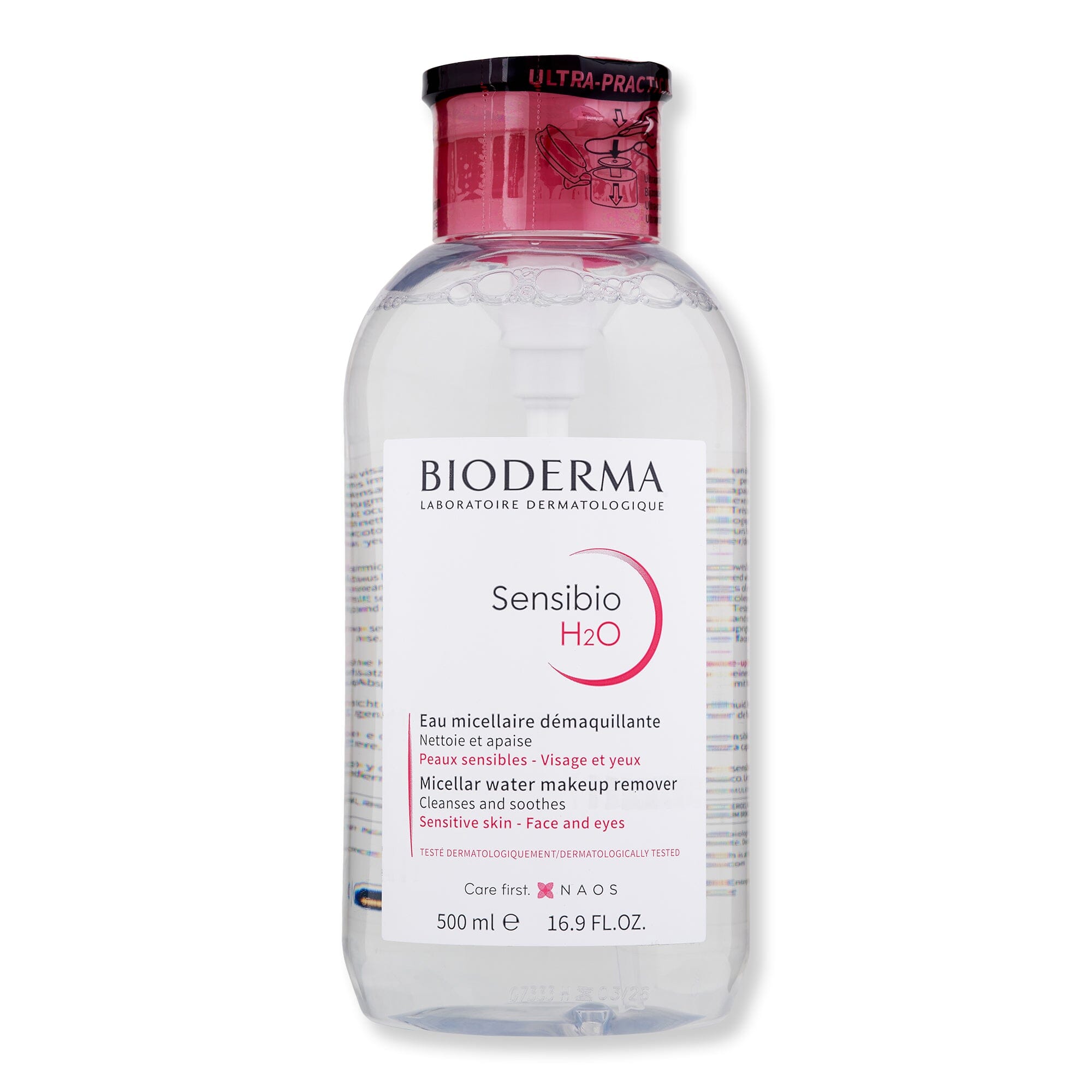 Bioderma Bioderma Sensibio H2O Face Cleansers 16.7 fl oz with Pump 