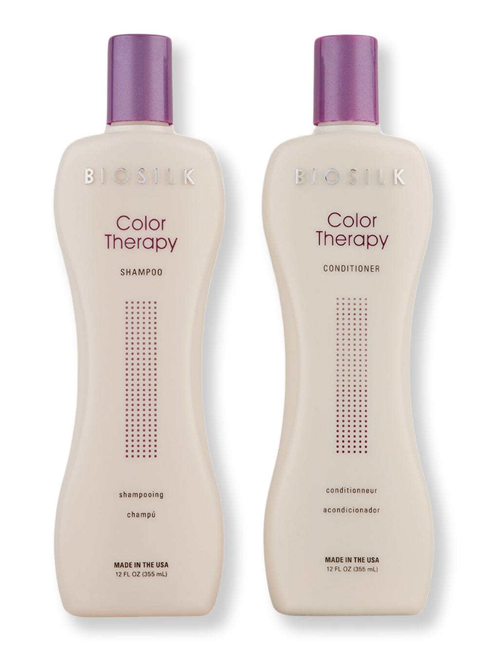 Biosilk Biosilk Color Therapy Shampoo & Conditioner 12 oz Hair Care Value Sets 