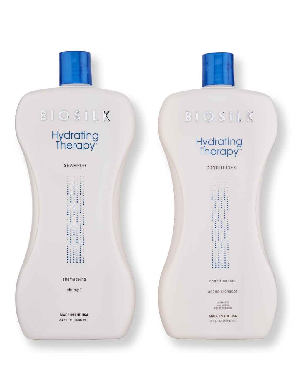 Biosilk Biosilk Hydrating Therapy Shampoo & Conditioner 34 oz Hair Care Value Sets 