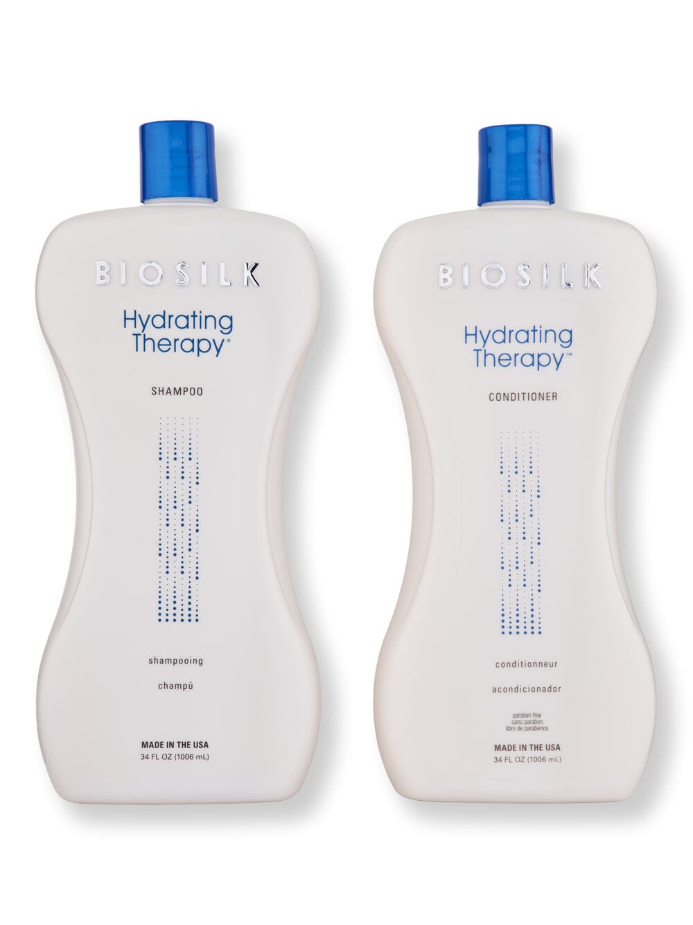 Biosilk Biosilk Hydrating Therapy Shampoo & Conditioner 34 oz Hair Care Value Sets 