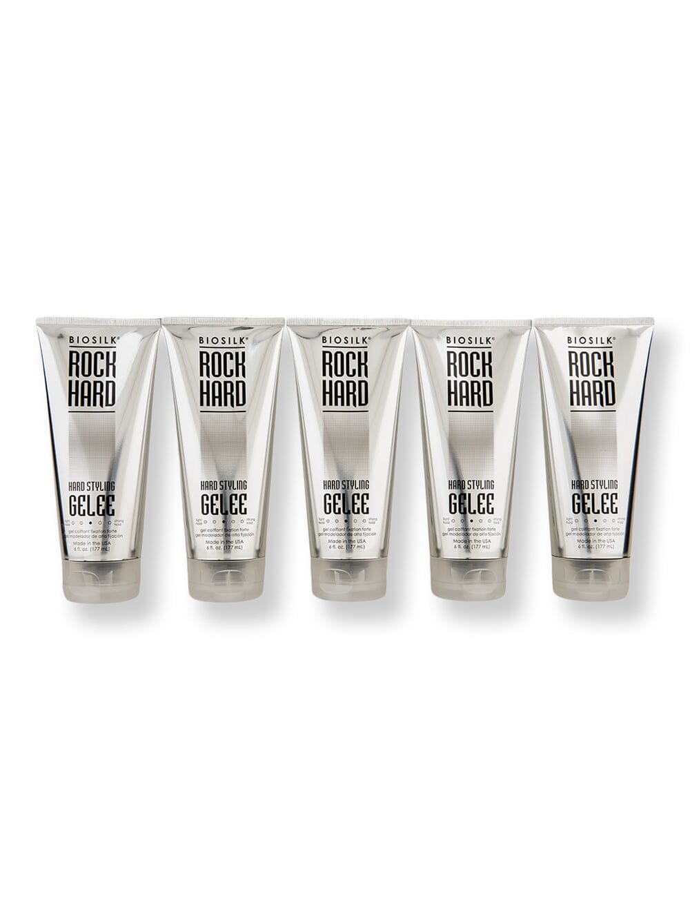 Biosilk Biosilk Rock Hard Gelee 5 Ct 6 oz Hair Gels 