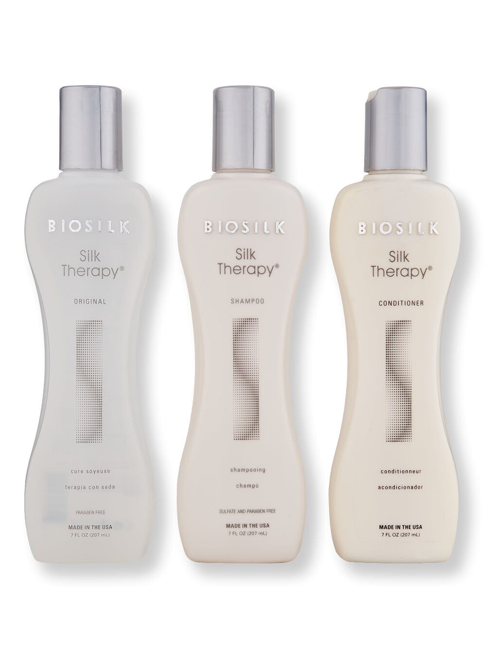 Biosilk Biosilk Silk Therapy 7oz, Shampoo 7oz, & Conditioner 7oz Hair Care Value Sets 