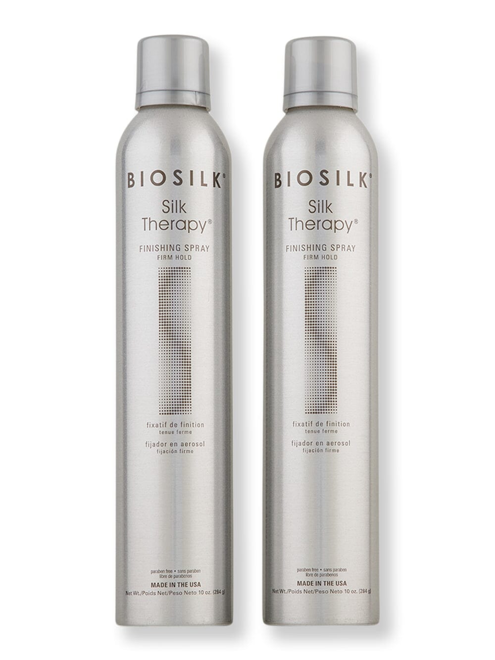 Biosilk Biosilk Silk Therapy Finishing Spray Firm Hold 2 Ct 10 oz Hair Sprays 