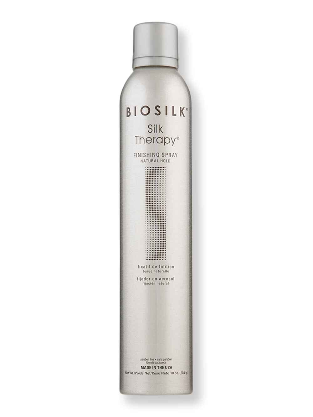 Biosilk Biosilk Silk Therapy Finishing Spray Natural Hold 10 oz Hair Sprays 