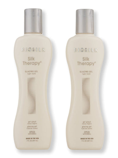 Biosilk Biosilk Silk Therapy Glazing Gel 2 Ct 7 oz Hair Gels 