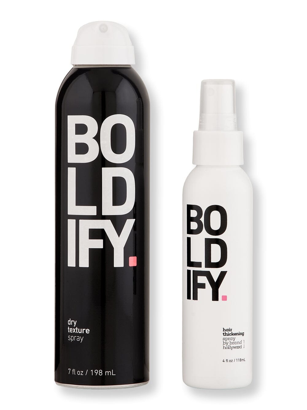 Boldify Boldify Dry Texturizing Spray 7 oz & Hair Thickening Spray 4 oz Hair Care Value Sets 