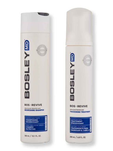 Bosley Bosley BosRevive Shampoo 10.1 oz & Treatment 6.8 oz For Non Color-Treated Hair Hair Care Value Sets 