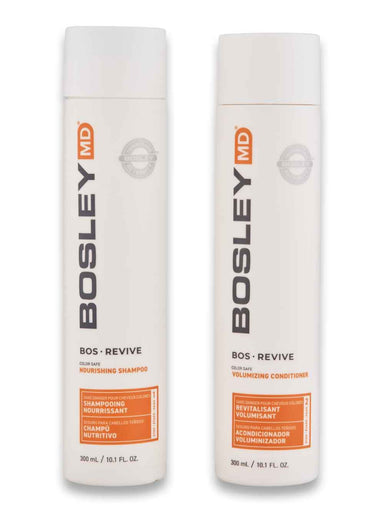 Bosley Bosley BosRevive Shampoo & Conditioner For Color-Treated Hair 10.1 oz Hair Care Value Sets 