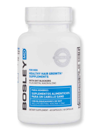Bosley Bosley Men's Healthy Hair Growth Supplement 60 Ct Wellness Supplements 