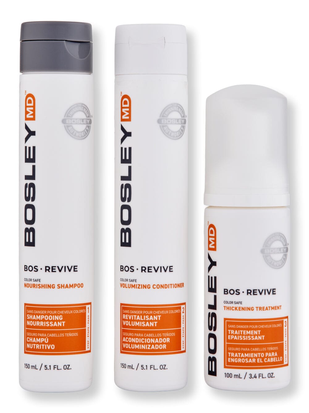 Bosley Bosley Revive Color Safe 30 Day Kit Hair Care Value Sets 