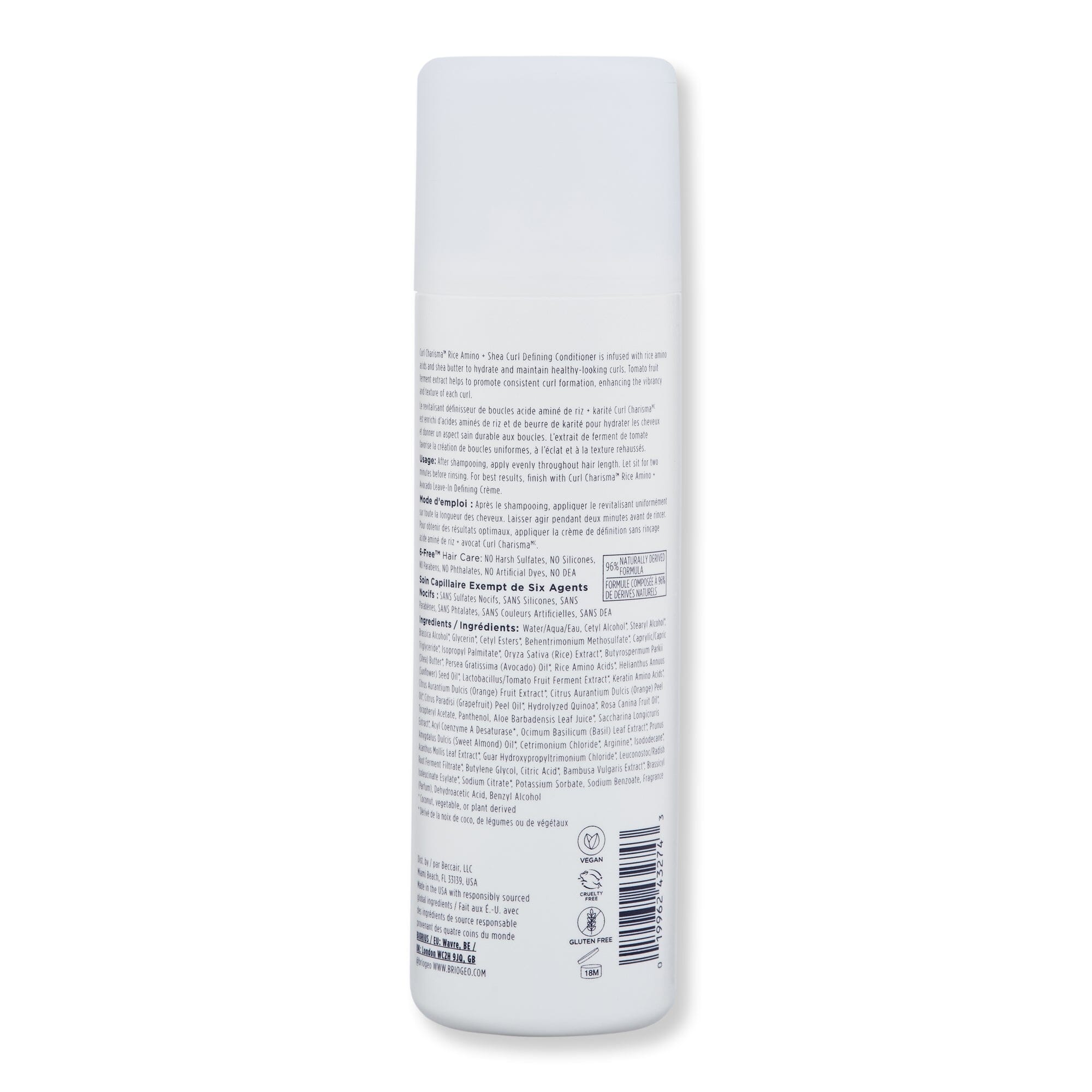 Briogeo Briogeo Curl Charisma Rice Amino + Shea Curl Defining Conditioner Conditioners 