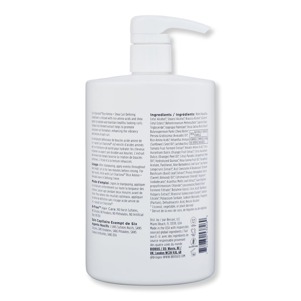 Briogeo Briogeo Curl Charisma Rice Amino + Shea Curl Defining Conditioner Conditioners 