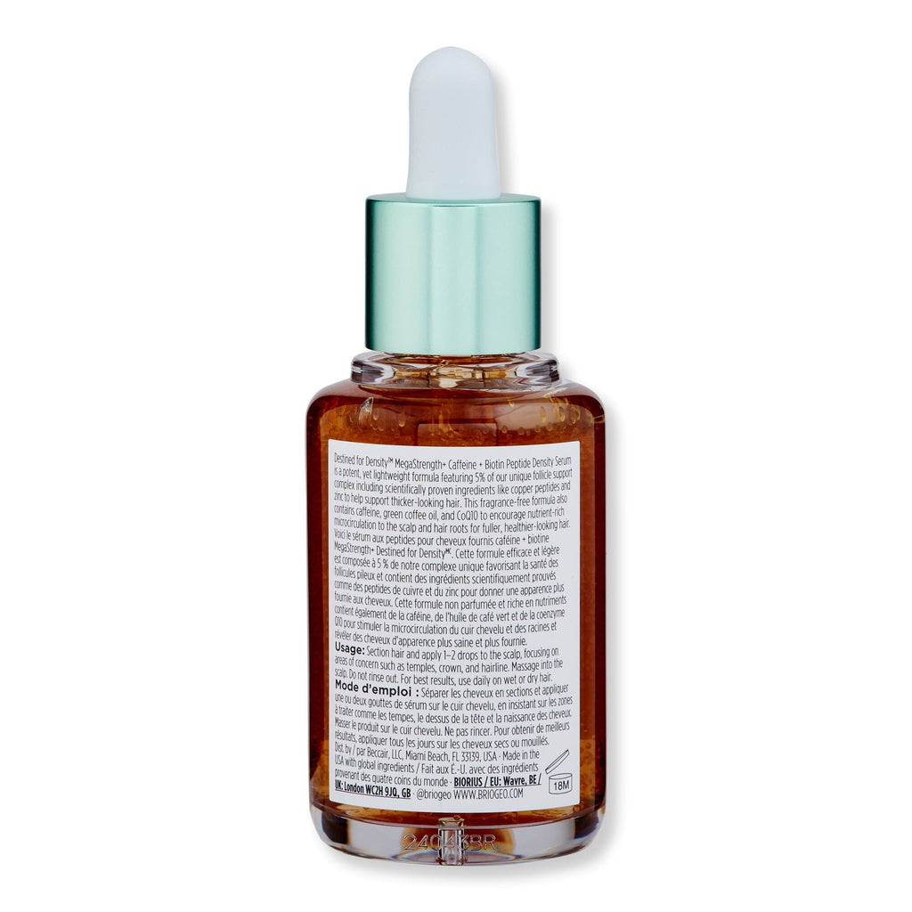 Briogeo Briogeo Destined For Density MegaStrength+ Caffeine + Biotin Peptide Density Serum Hair & Scalp Repair 