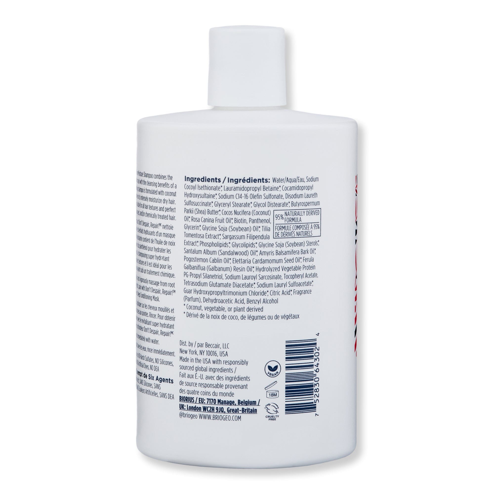 Briogeo Briogeo Don't Despair Repair Super Moisture Shampoo Shampoos 