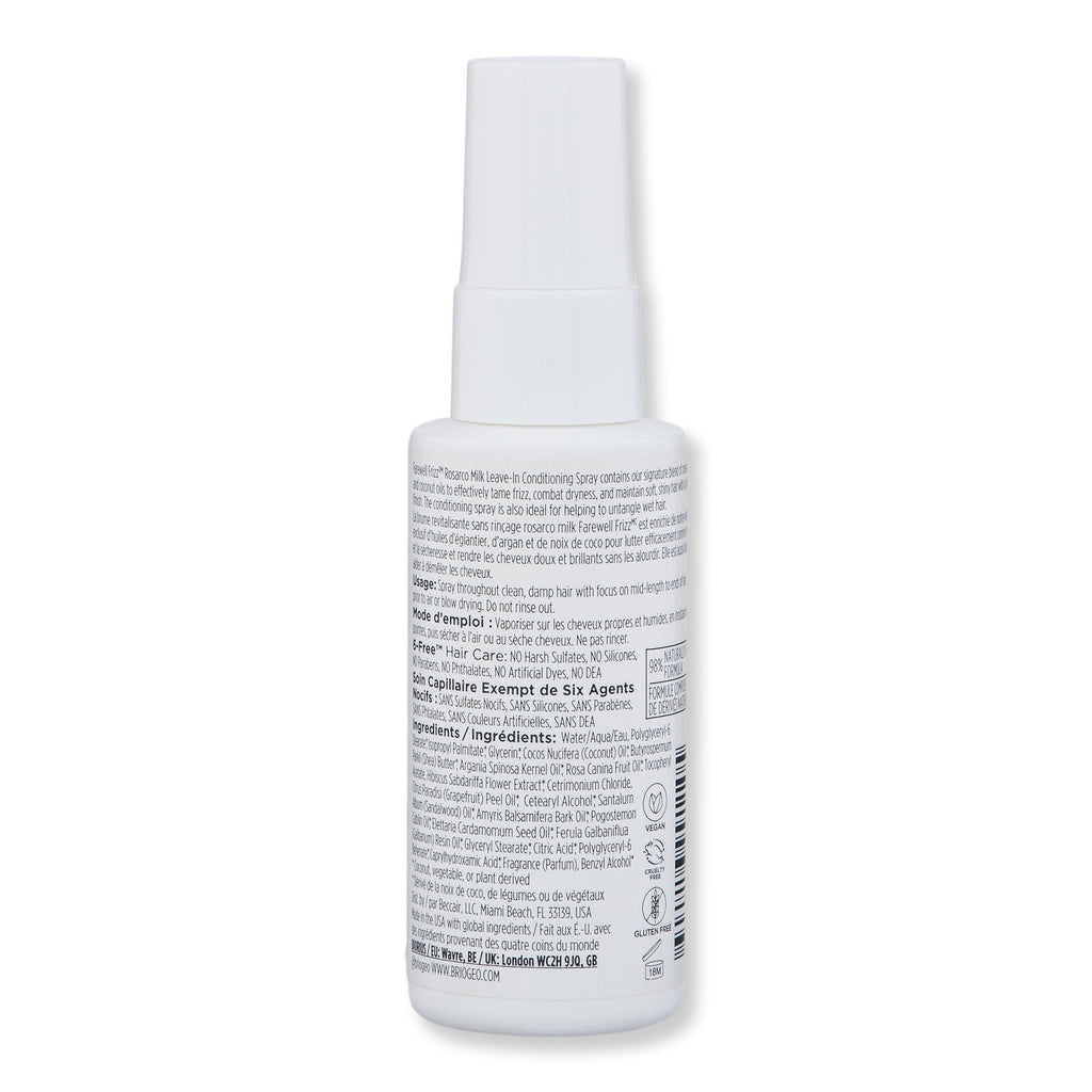 Briogeo Briogeo Farewell Frizz Rosarco Milk Leave-In Conditioning Spray Hair Sprays 