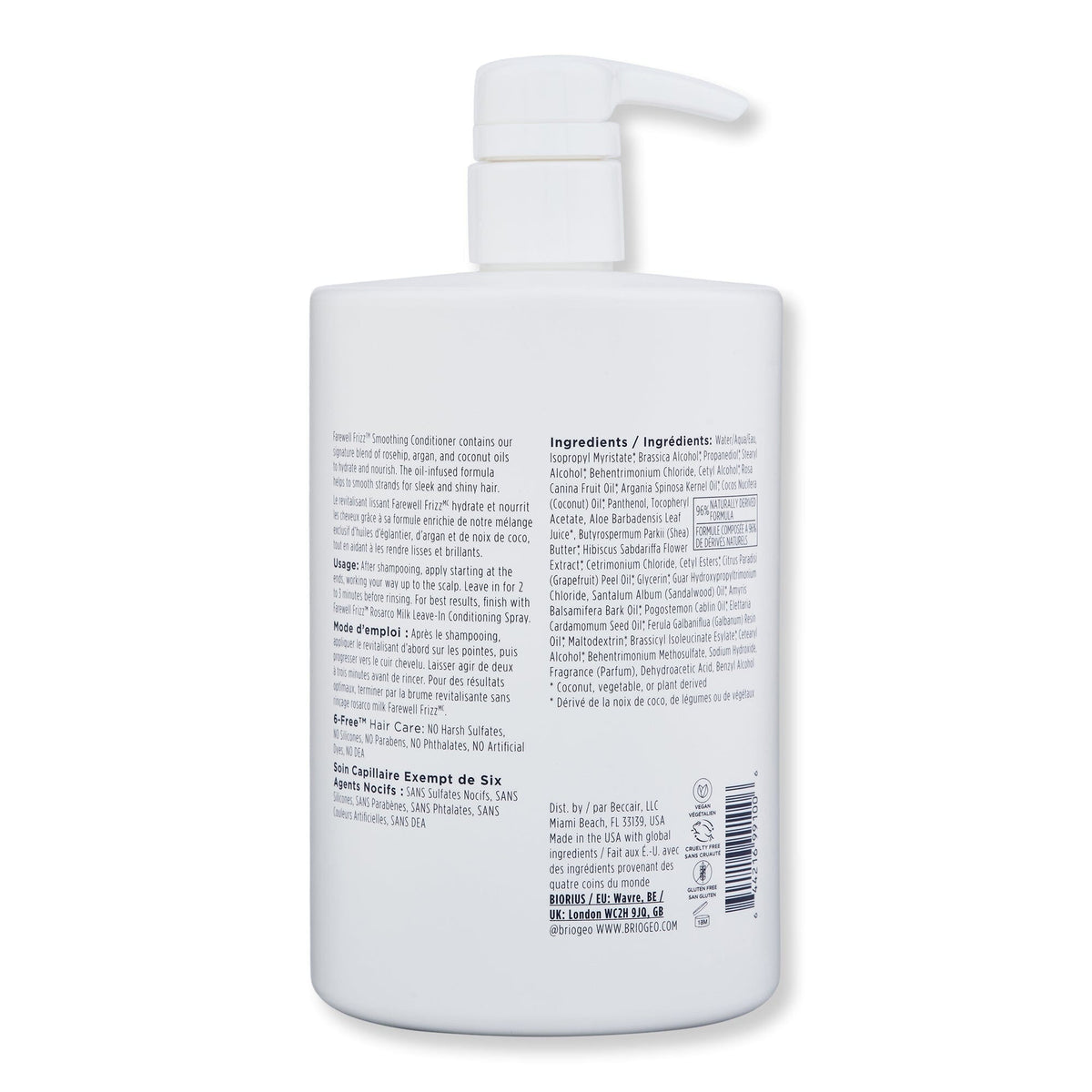 Briogeo Briogeo Farewell Frizz Smoothing Conditioner Conditioners 