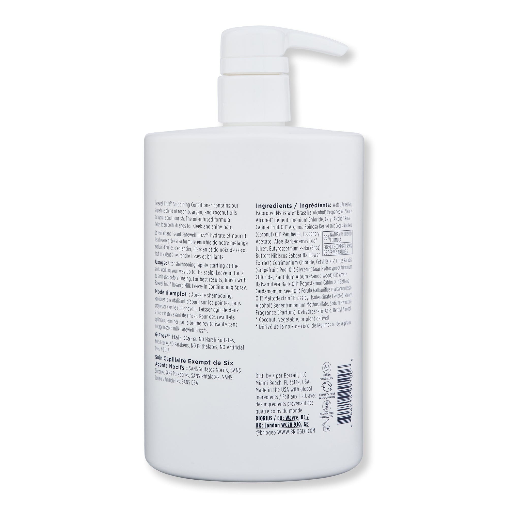 Briogeo Briogeo Farewell Frizz Smoothing Conditioner Conditioners 