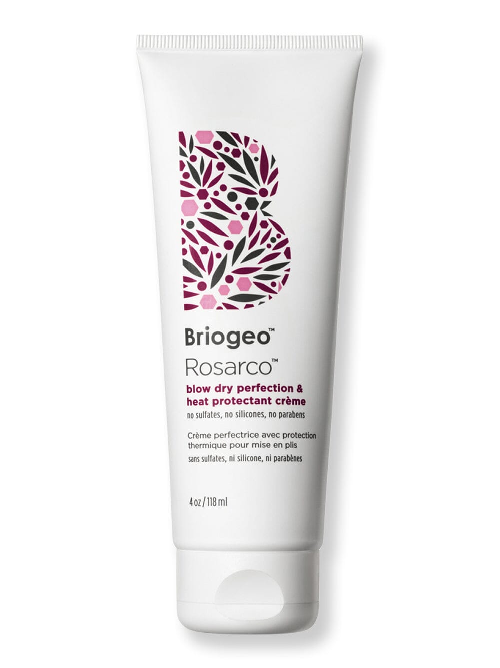 Briogeo Briogeo Rosarco Blow Dry Perfection & Heat Protectant Creme 4 oz Hair & Scalp Repair 