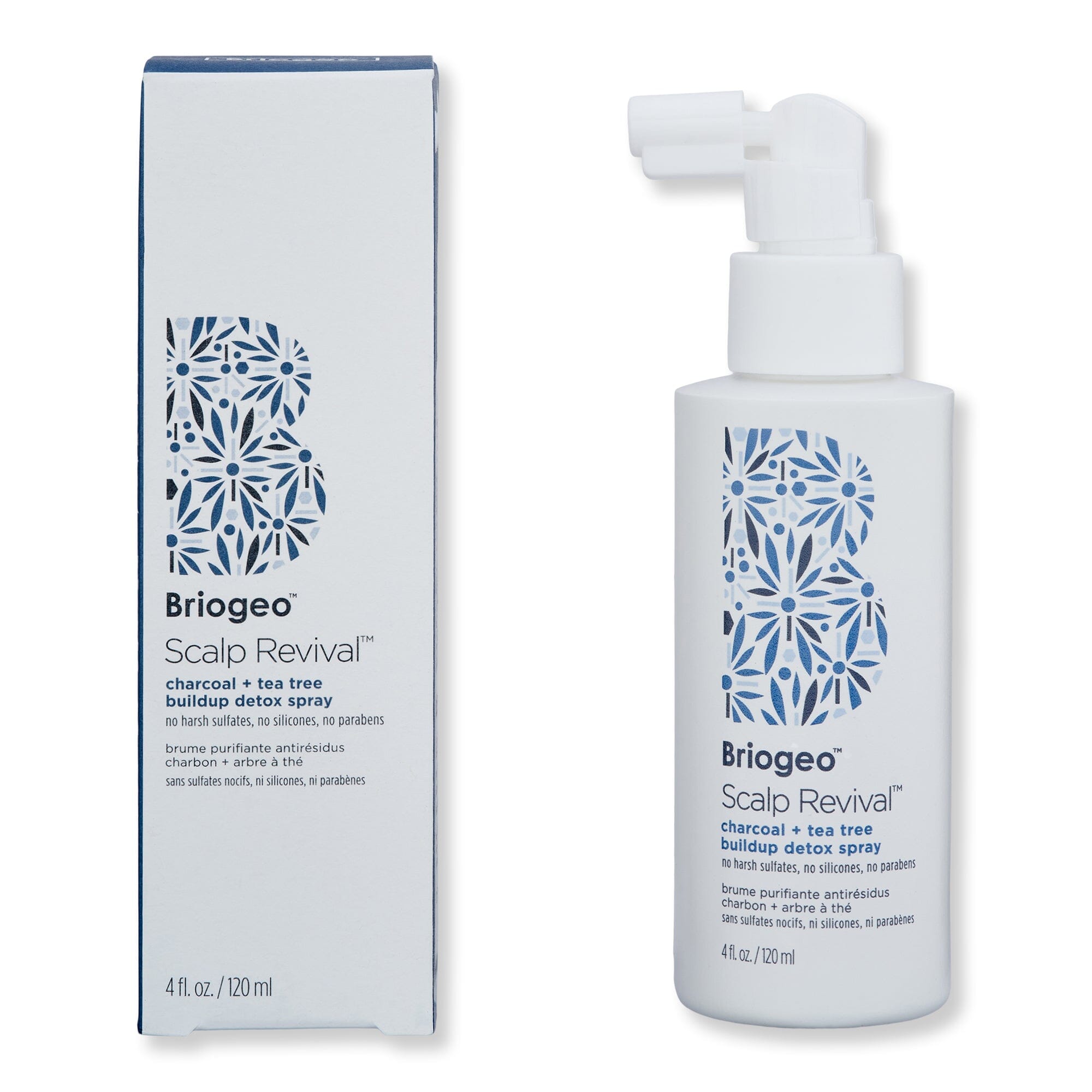 Briogeo Briogeo Scalp Revival Charcoal + Tea Tree Buildup Detox Spray 4 fl oz 120 ml Hair Sprays 