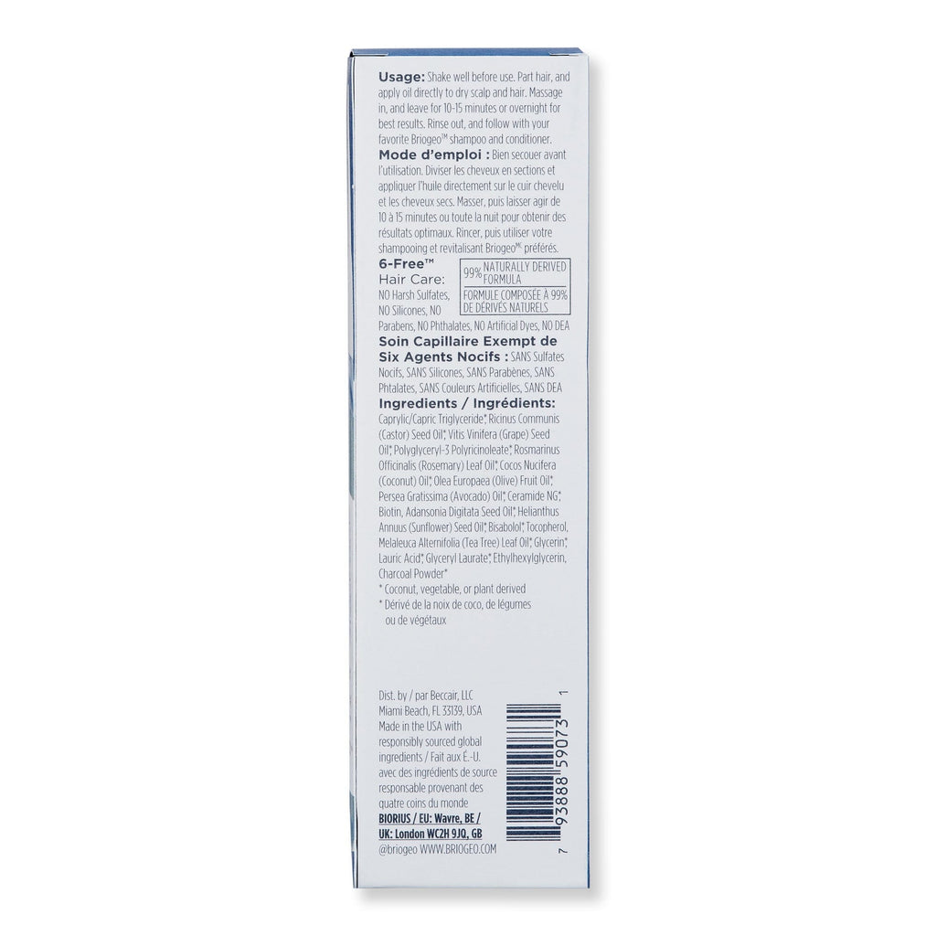 Briogeo Briogeo Scalp Revival Rosemary Pre-Wash Oil Hair & Scalp Repair 