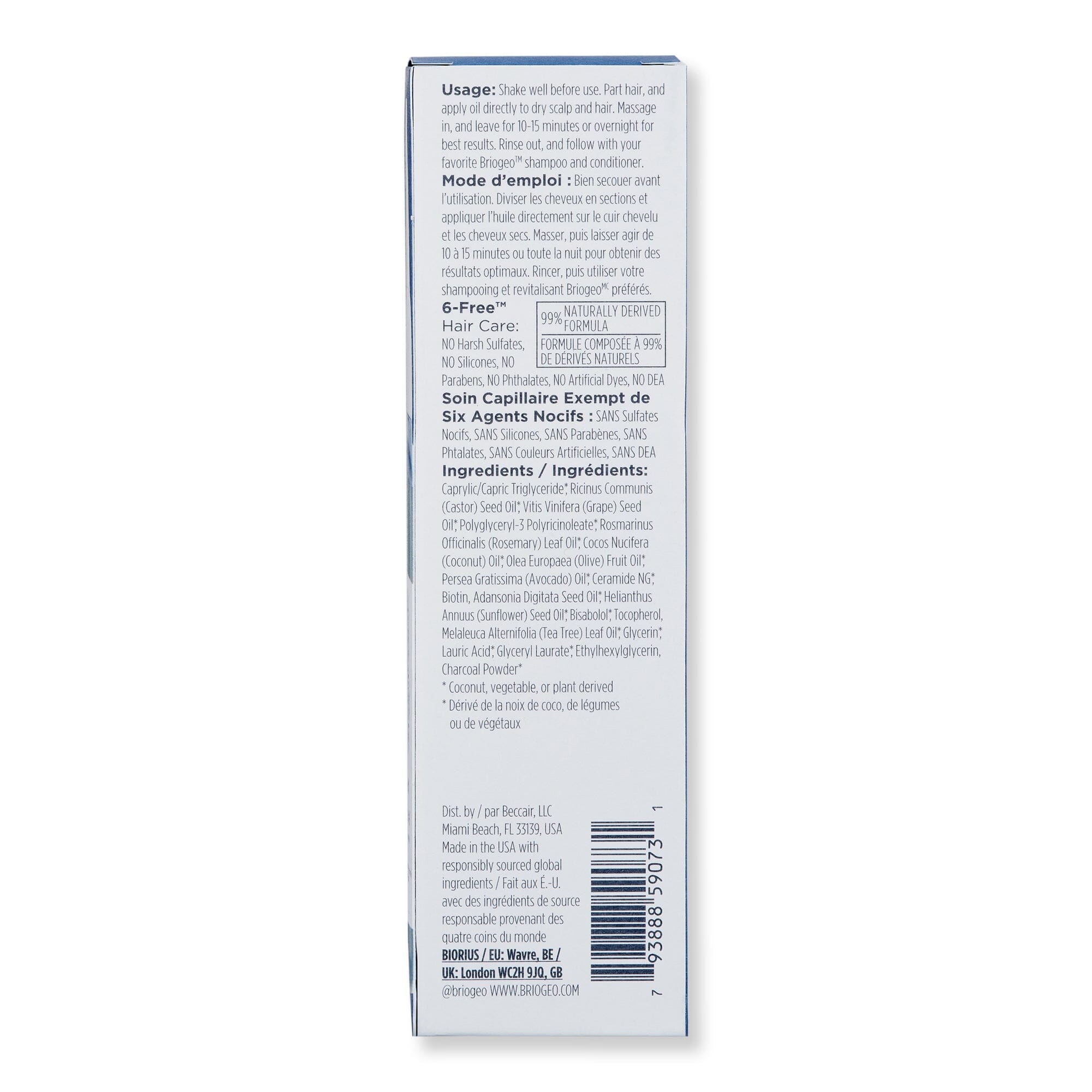 Briogeo Briogeo Scalp Revival Rosemary Pre-Wash Oil Hair & Scalp Repair 