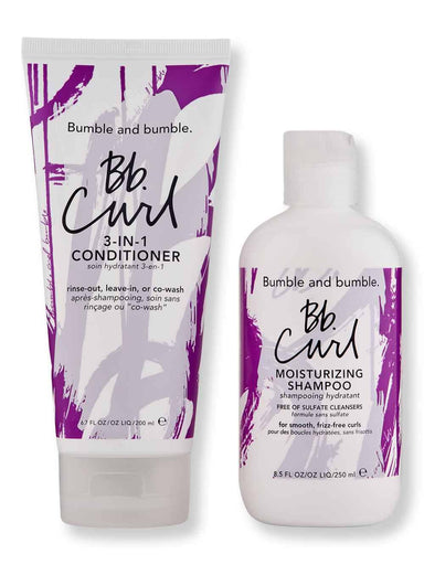Bumble and bumble Bumble and bumble Bb. Curl Moisturizing Shampoo 8.5 oz & 3-In-1 Conditioner 6.7 oz Hair Care Value Sets 