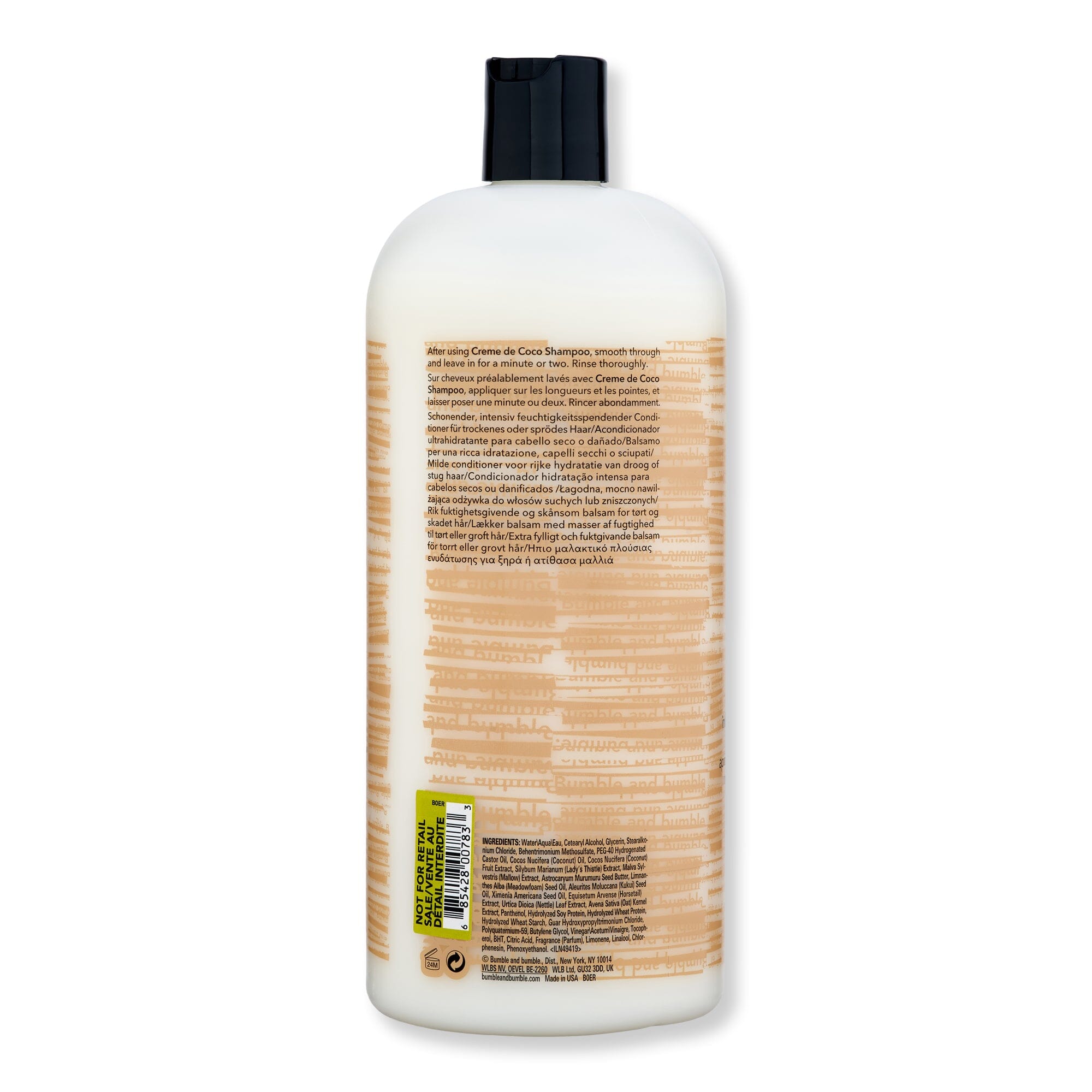 Bumble and bumble Bumble and bumble Creme De Coco Conditioner 1 L 1000 ml Conditioners 
