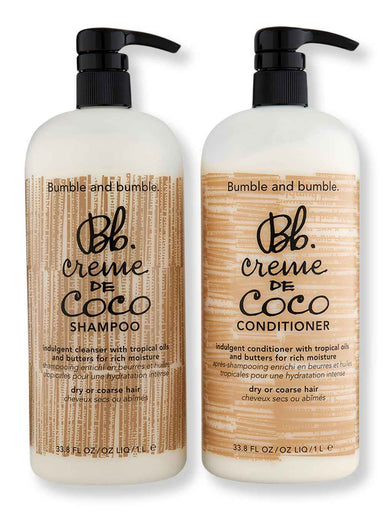 Bumble and bumble Bumble and bumble Creme De Coco Shampoo & Conditioner 1L Hair Care Value Sets 
