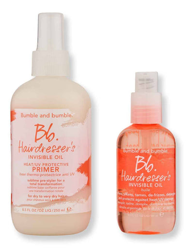 Bumble and bumble Bumble and bumble Hairdresser's Invisible Oil 3.4 oz & Heat/UV Protective Primer 8.5 oz Hair & Scalp Repair 