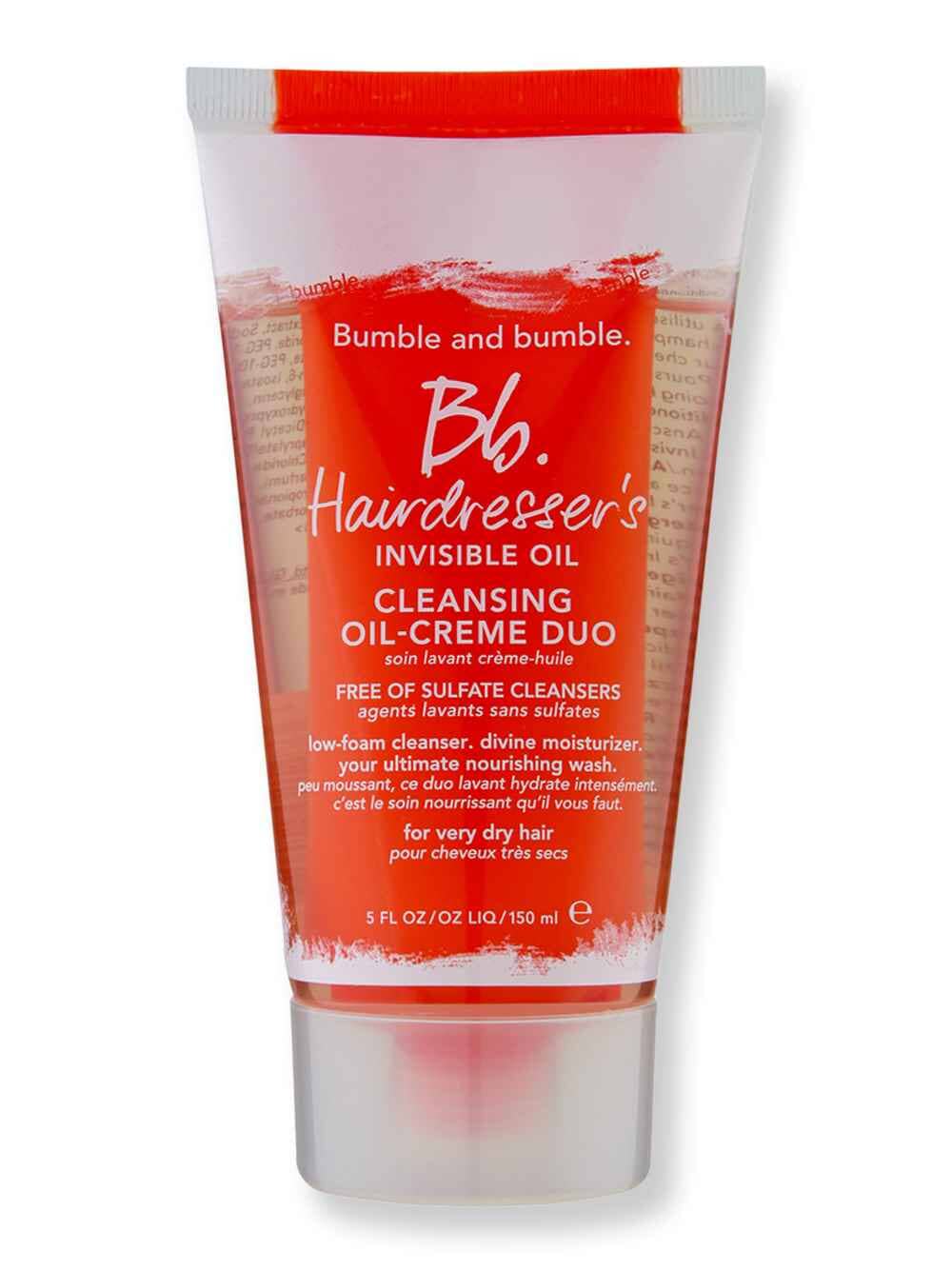 Bumble and bumble Bumble and bumble Hairdresser's Invisible Oil Cleansing Oil-Creme Duo 5 oz Shampoos 