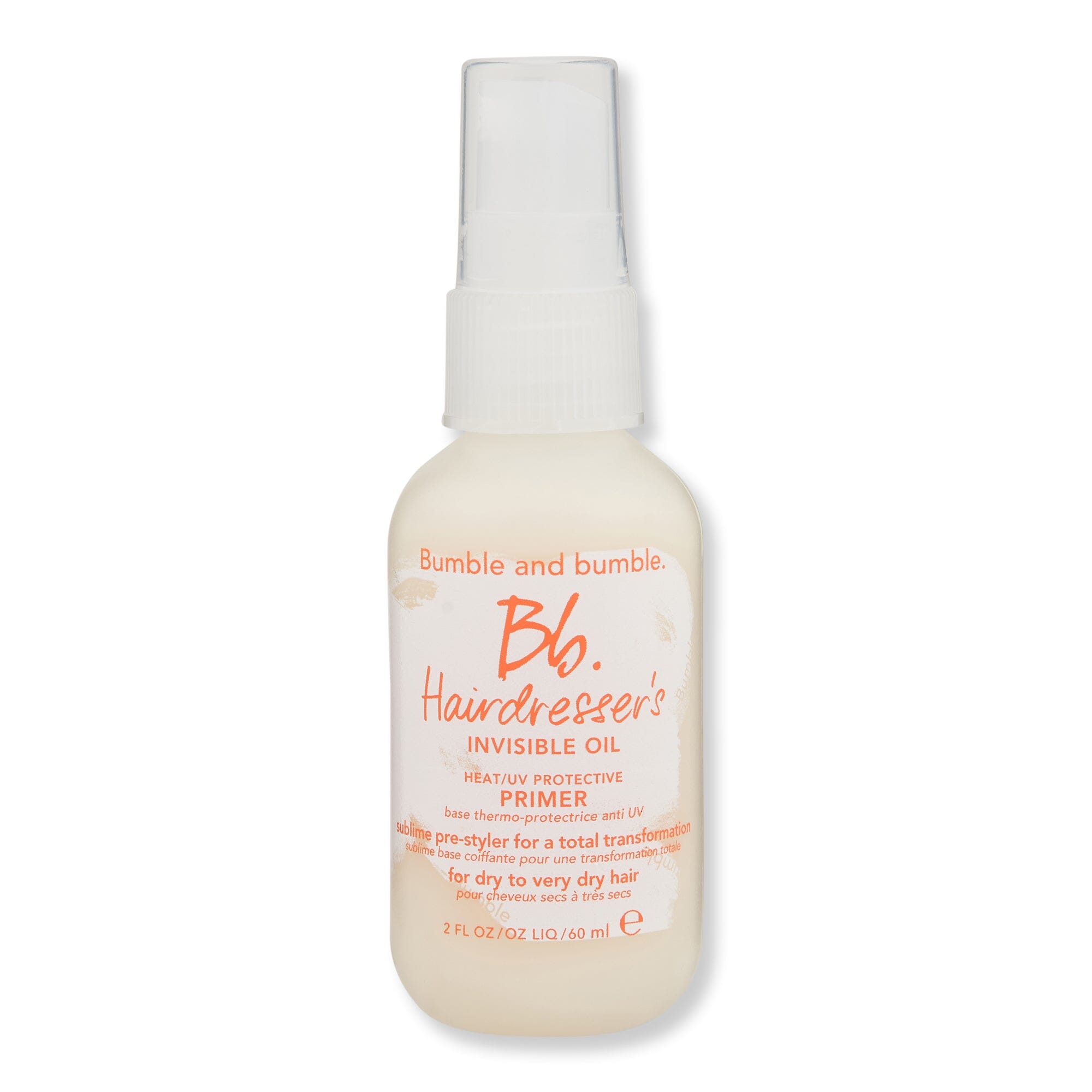 Bumble and bumble Bumble and bumble Hairdresser's Invisible Oil Heat UV Protective Primer Face Primers 2 oz / 60 ml 