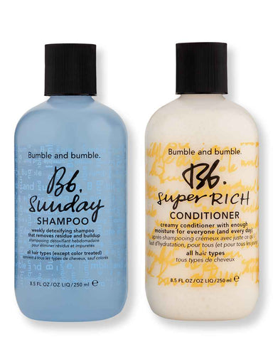 Bumble and bumble Bumble and bumble Sunday Shampoo & Super Rich Conditioner 8.5 oz Hair Care Value Sets 