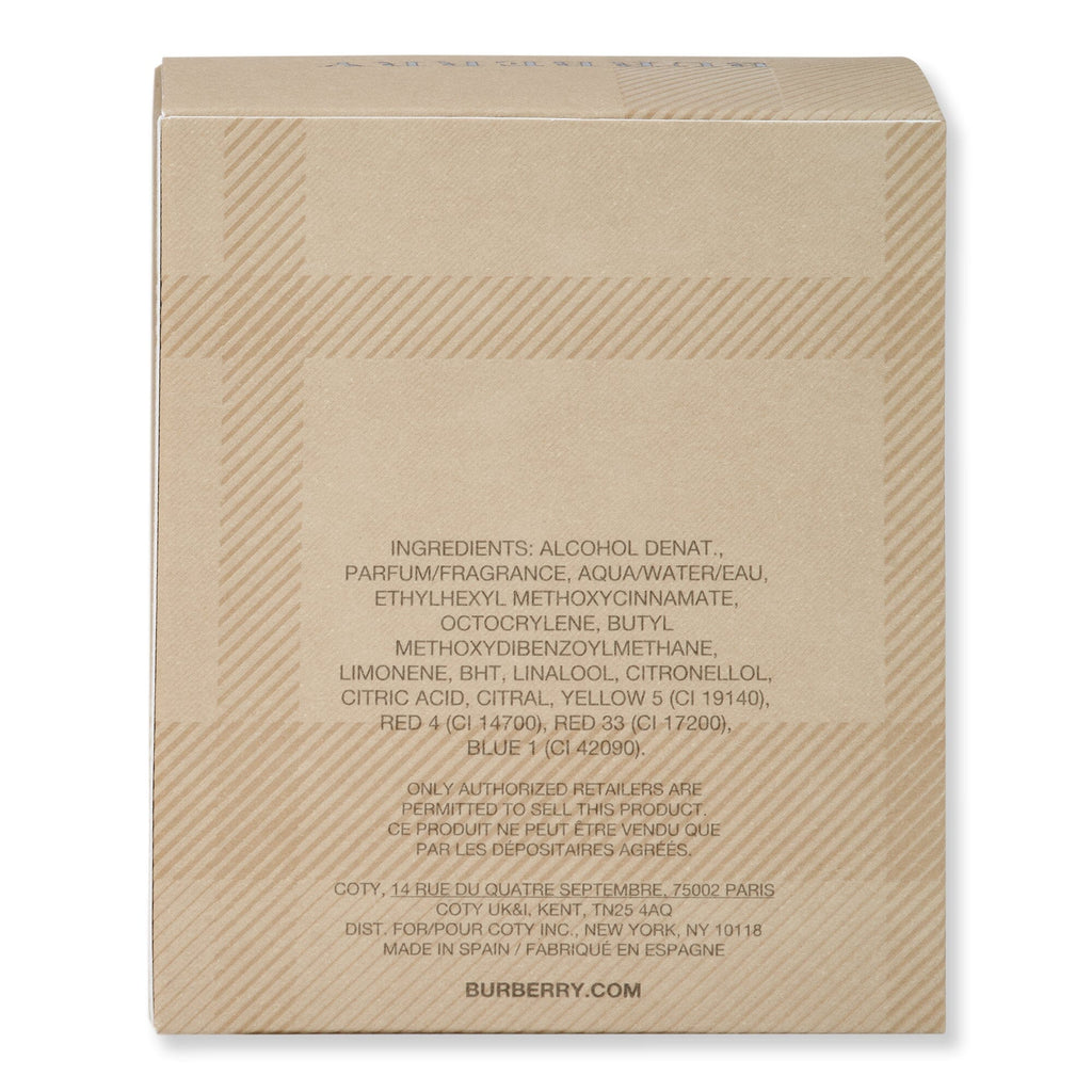 Burberry Burberry Classic Eau De Parfum Spray For Women Perfume 