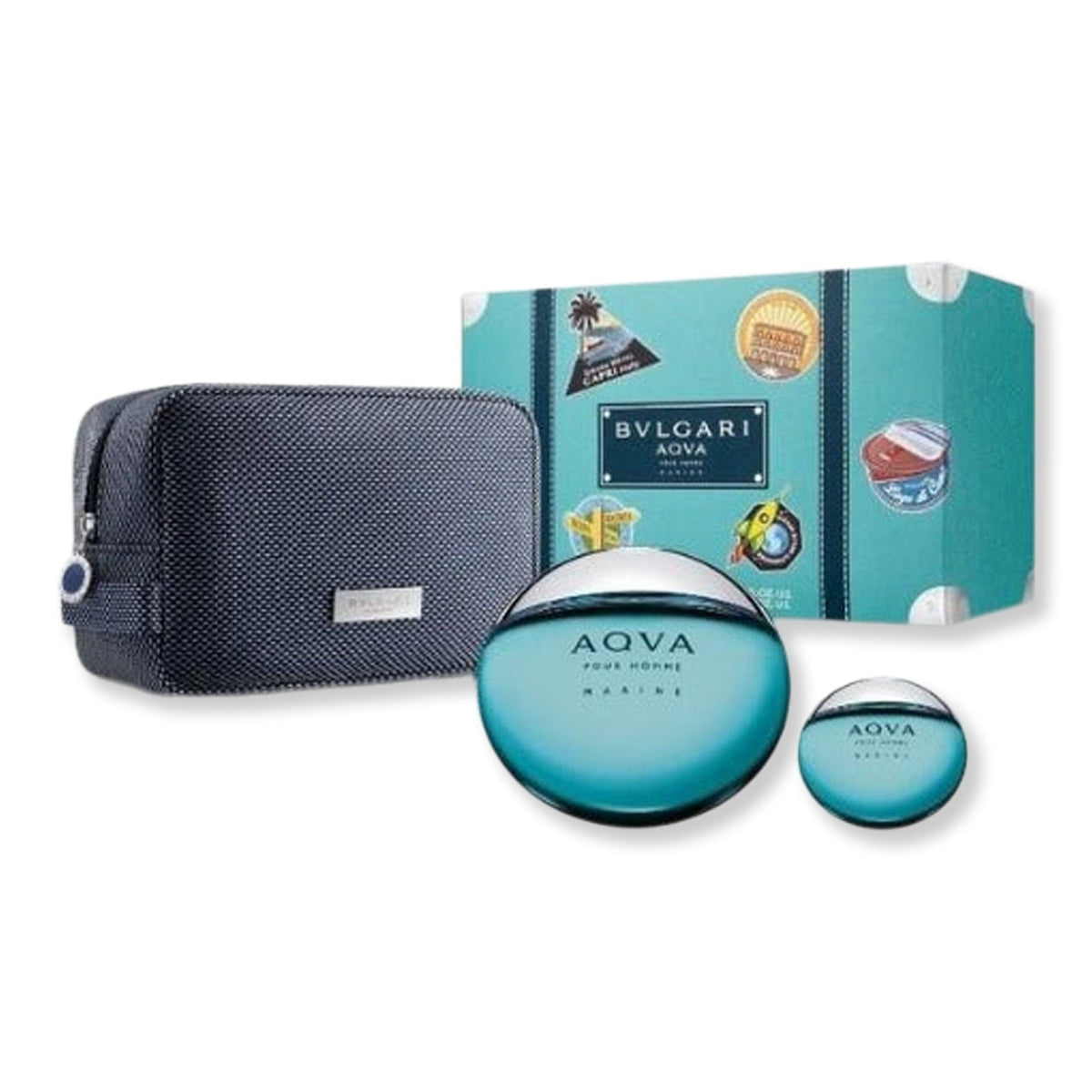Bvlgari Bvlgari Aqva Marine 3 Piece Gift Set Perfume 