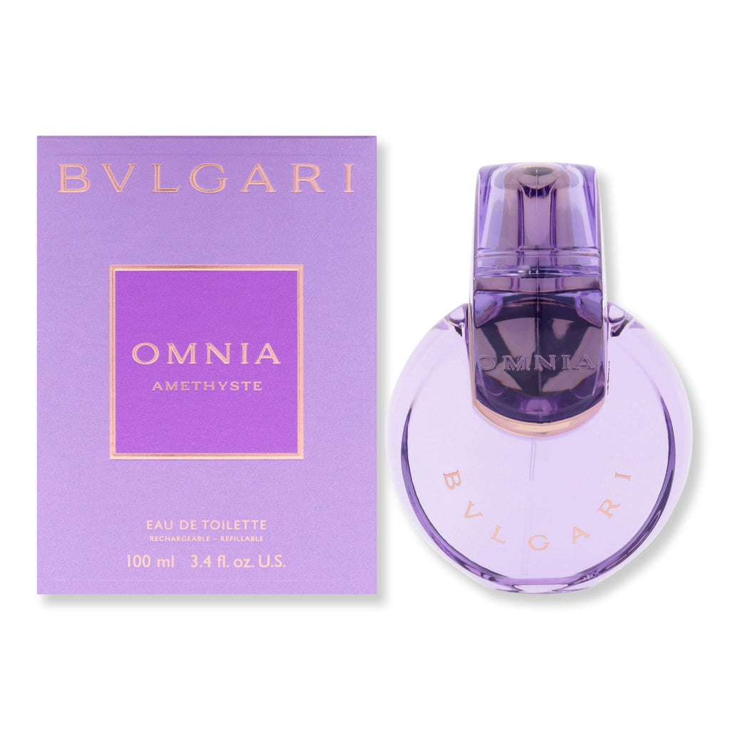 Bvlgari Bvlgari Omnia Amethyste Eau De Toilette Perfume Refillable 3.4 oz 