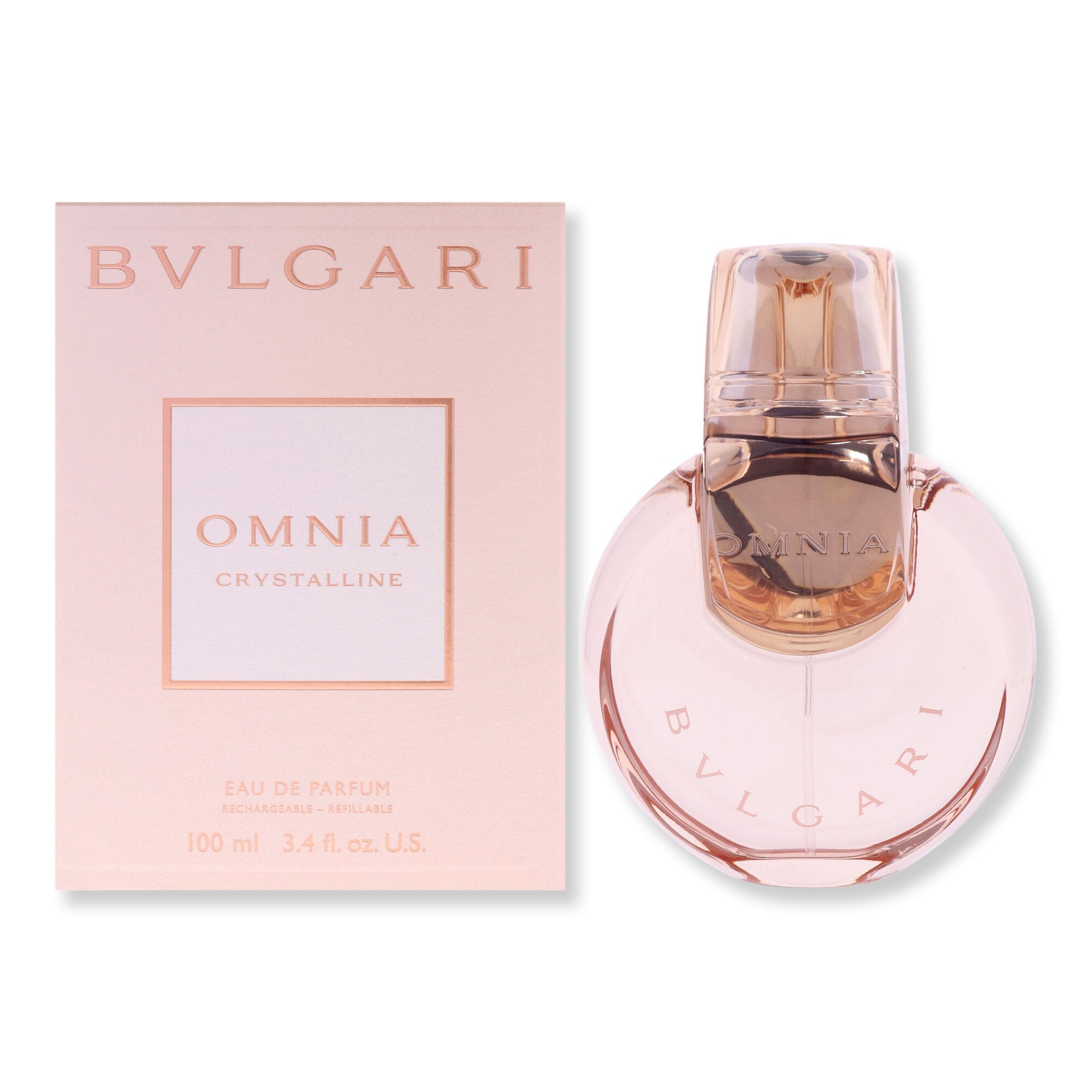 Bvlgari Bvlgari Omnia Crystalline Eau De Parfum Perfume 3.4 oz 