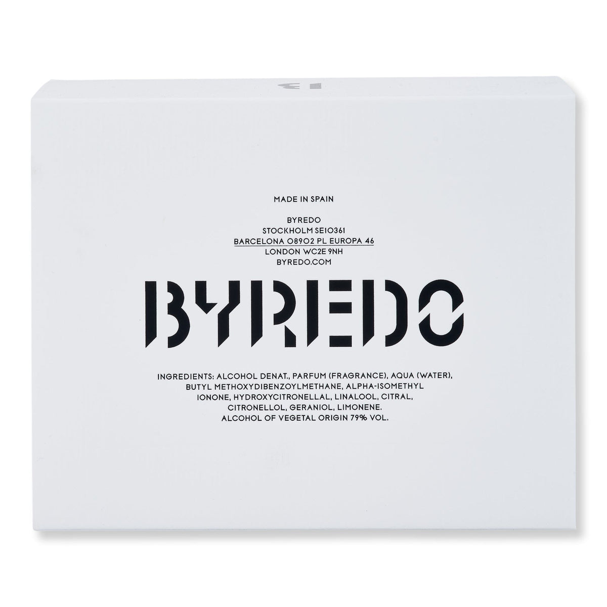 Byredo Byredo Blanche Eau de Parfum Perfume 