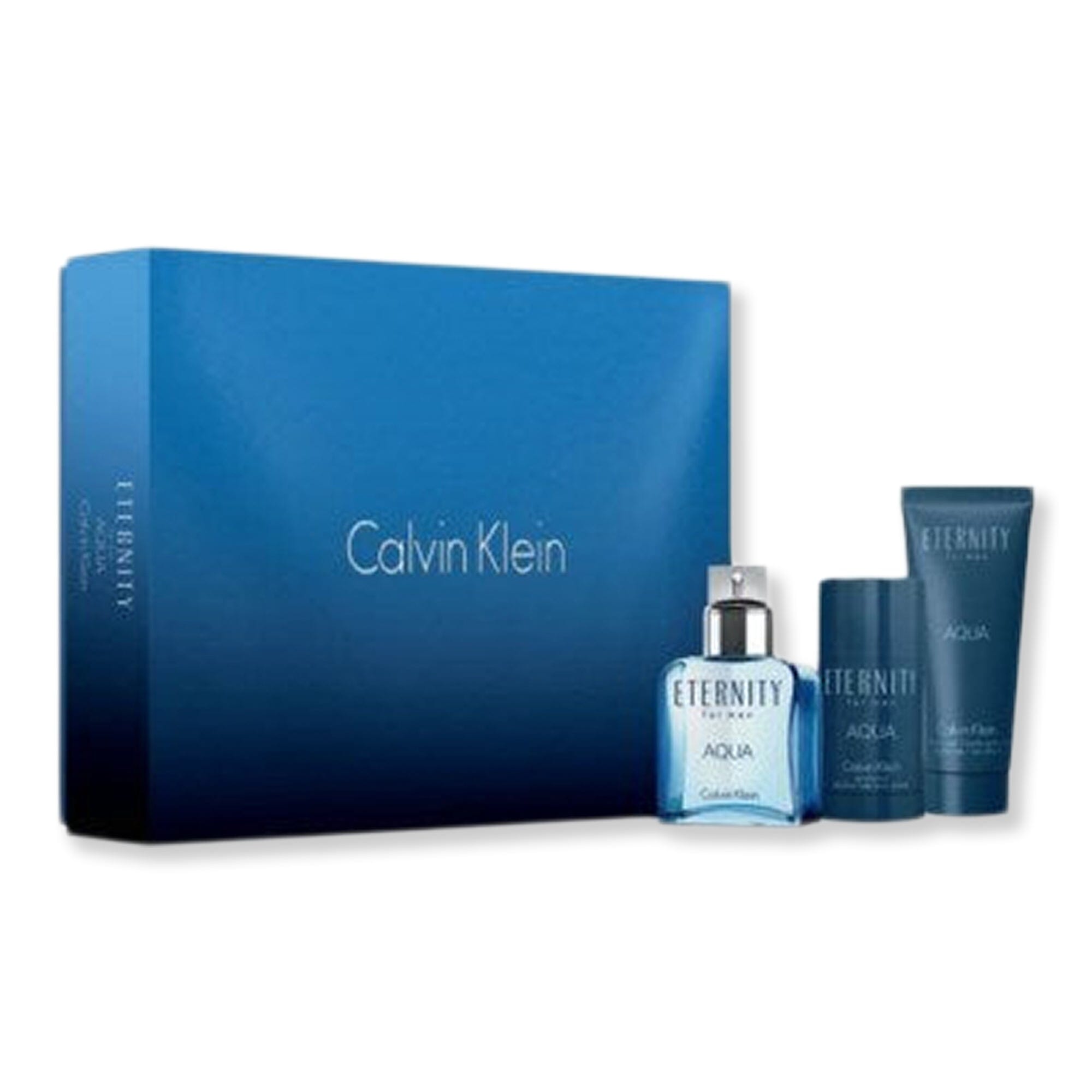 Calvin Klein Calvin Klein Eternity Aqua 3 Piece Gift Set For Men Perfume 
