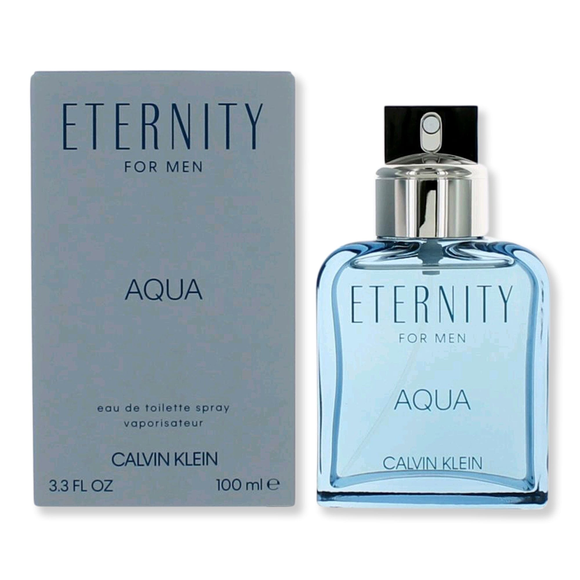 Calvin Klein Calvin Klein Eternity For Men Aqua Eau De Toilette Perfume 3.4 oz / 100 ml 