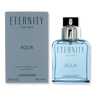 Calvin Klein Calvin Klein Eternity For Men Aqua Eau De Toilette Perfume 3.4 oz / 100 ml 