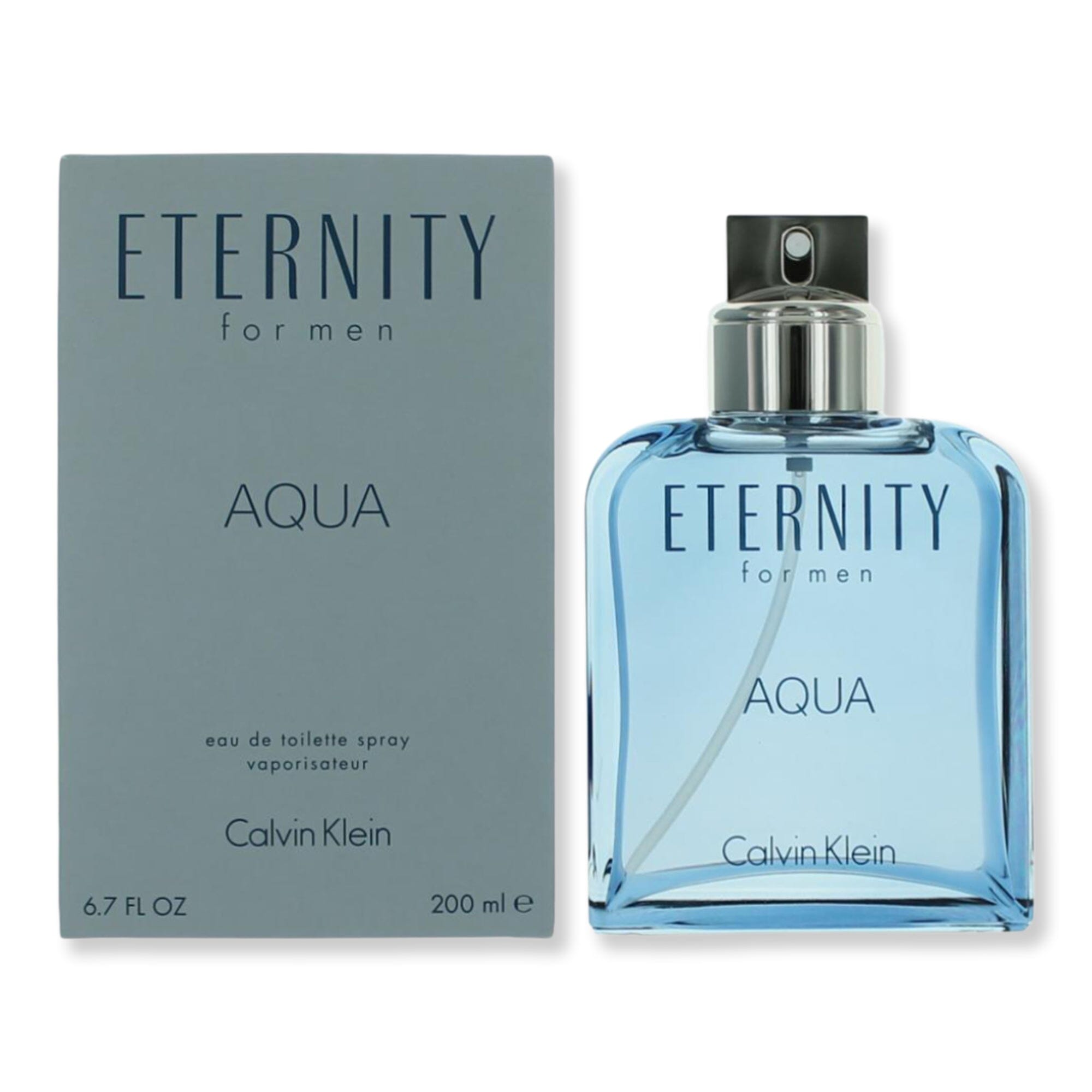 Calvin Klein Calvin Klein Eternity For Men Aqua Eau De Toilette Perfume 6.7 oz / 200 ml 