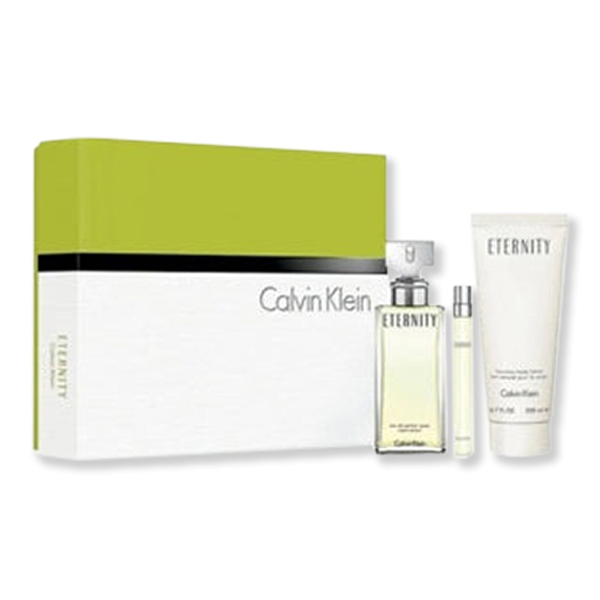Calvin Klein Calvin Klein Eternity Women 3 Piece Gift Set Perfume 