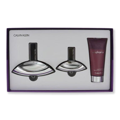 Calvin Klein Calvin Klein Euphoria 3 Piece Gift Set For Women Perfume 
