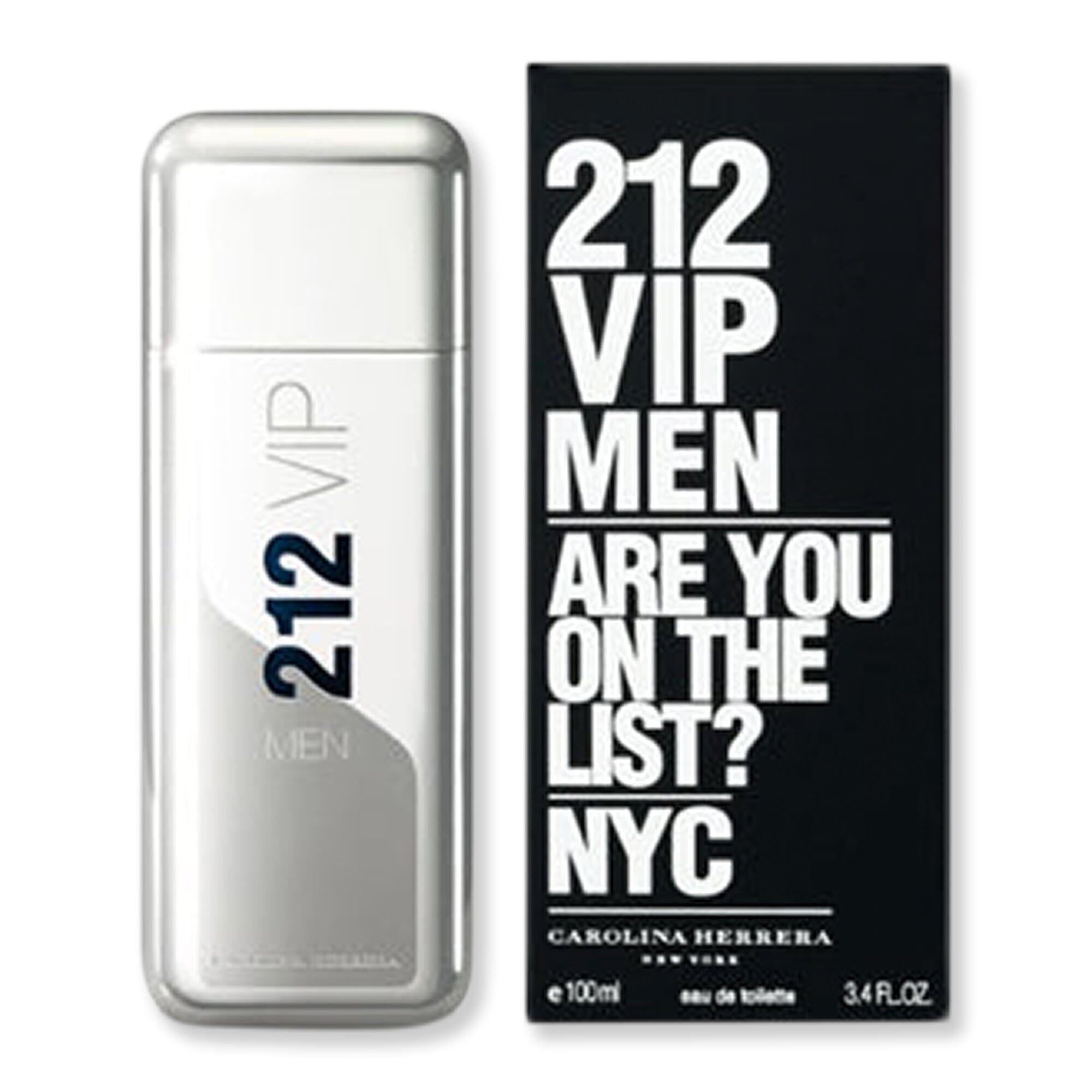 Carolina Herrera Carolina Herrera 212 VIP NYC Men Eau De Toilette Perfume 3.4 fl oz 